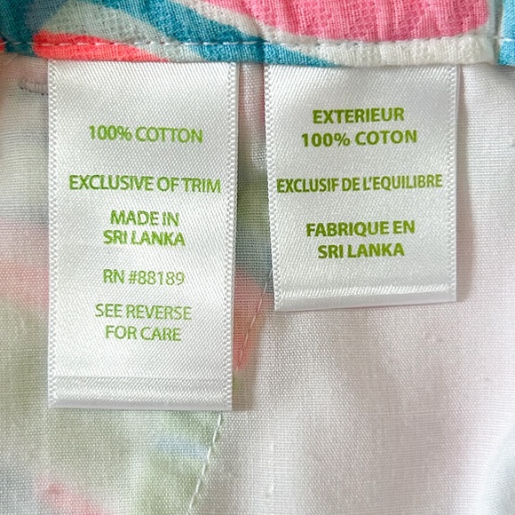 Lilly Pulitzer Adie Shellabrate Sea Shells Textured Pink White Blue Shorts 00 - Picture 6 of 8